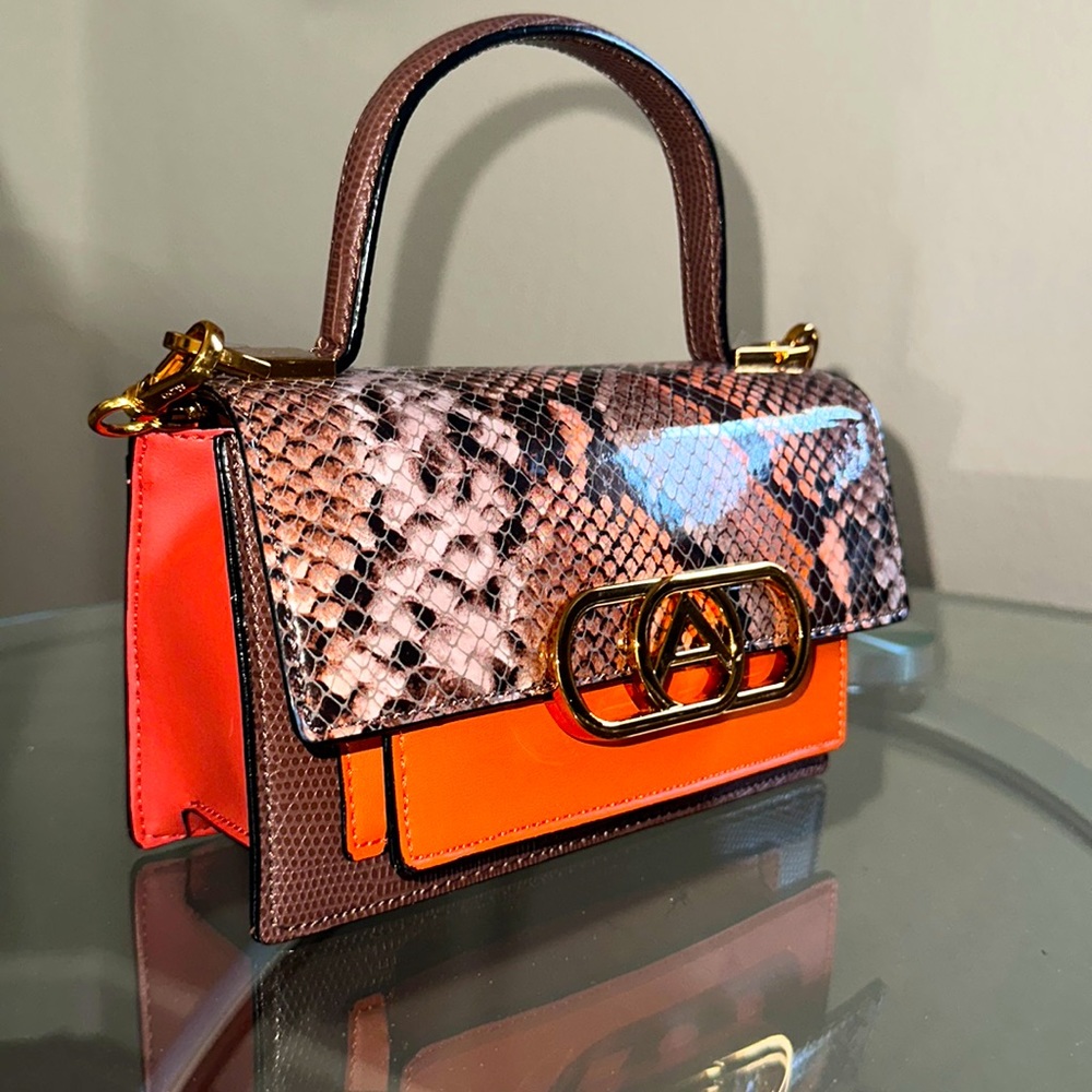 ALDO - MINI HANDBAG CROSSBODY SNAKE PRINT